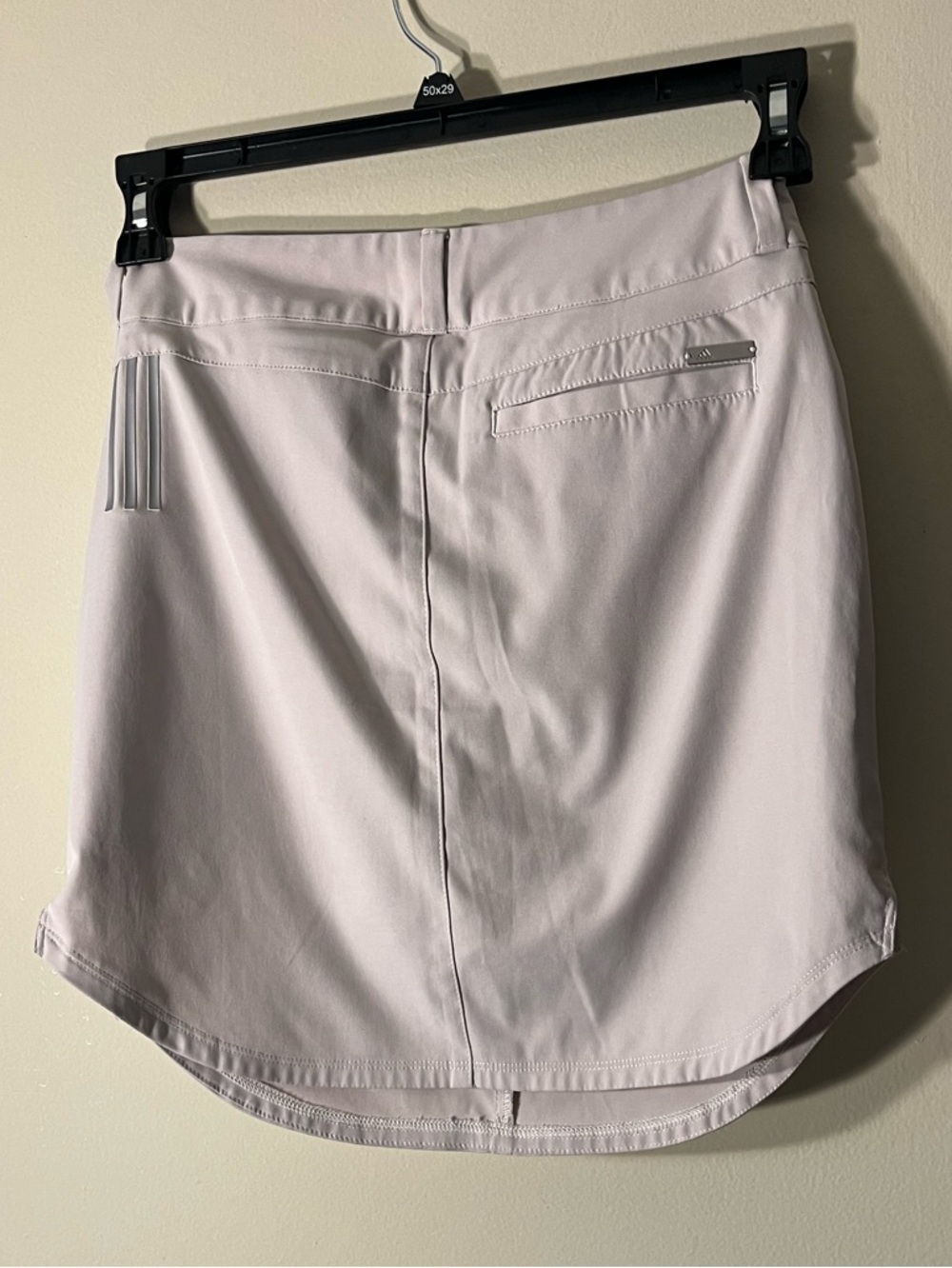 adidas Light Lavender Womens Golf Skort - Picture 2 of 4